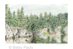 Canoe at Lake